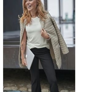 NWT Athleta Siena Wide Leg Pants 4 Black v781